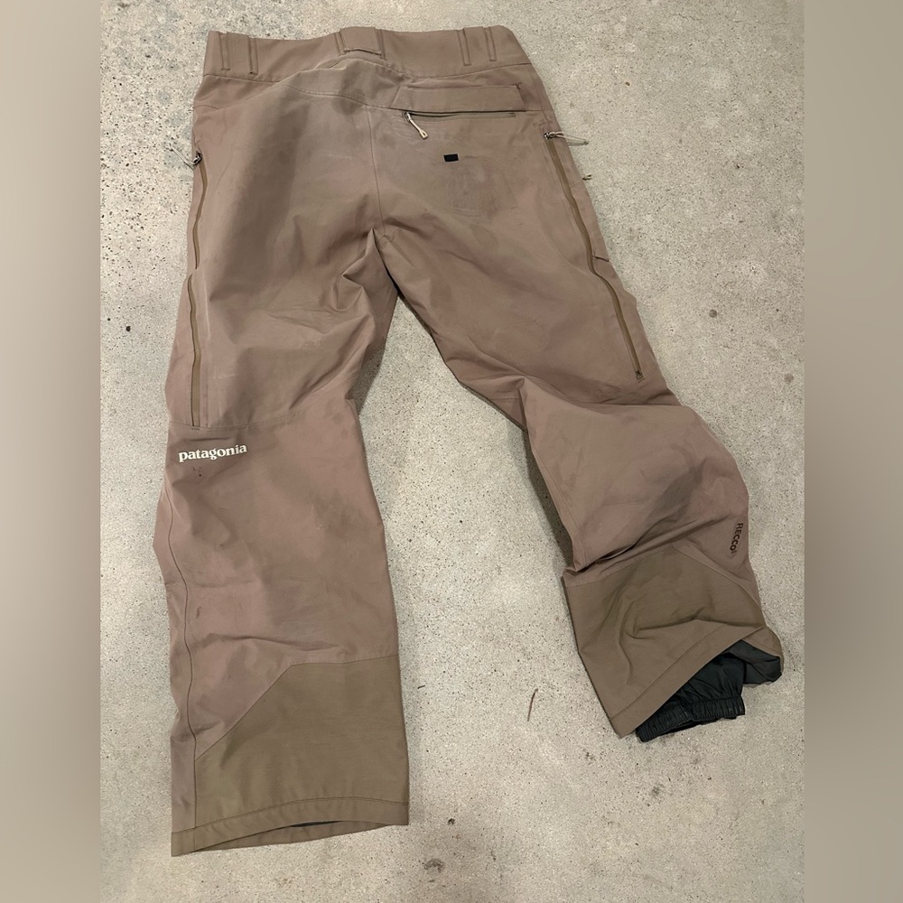 Patagonia snow pants gore-Tex recco